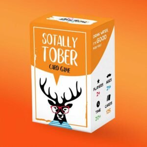 Sotally Tober - 成人和青少年完全清醒的纸牌饮酒游戏